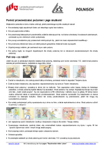 Infoblatt Brandschutztipps – polnisch