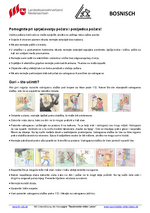 Infoblatt Brandschutztipps – bosnisch