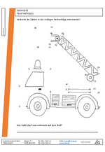 Arbeitsblatt - Grundschule - Zahlenbild