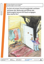 Arbeitsblatt Sek 1 Brand Treppenraum