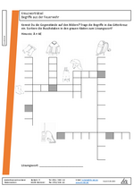 Arbeitsblatt - Grundschule - Kreuzworträtsel