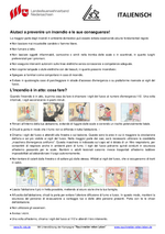 Infoblatt Brandschutztipps – italienisch
