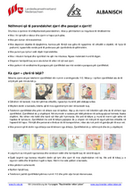 Infoblatt Brandschutztipps – albanisch