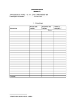 Muster Jahresabschluss