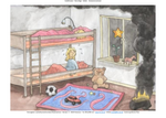 Notfall - Kinderzimmerbrand