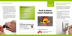 Flyer "Auch zu Hause lauern Gefahren!"