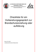 Checkliste zum Kontaktgespräch für die BE/BA