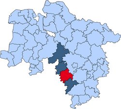 Gebietskarte der Kreisfeuerwehr Hameln-Pyrmont