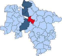 Karte Verden Gebietskarte der Kreisfeuerwehr Verden